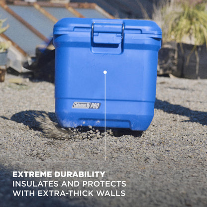 Coleman Pro Heavy-Duty 25qt Ultra-Light Premium Hard Cooler, Extra-Thick Insulation Keeps Ice up to 3 Days, 36-Can Capacity