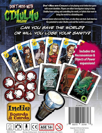 Indie Boards &amp Cards Don't Mess with Cthulhu Deluxe