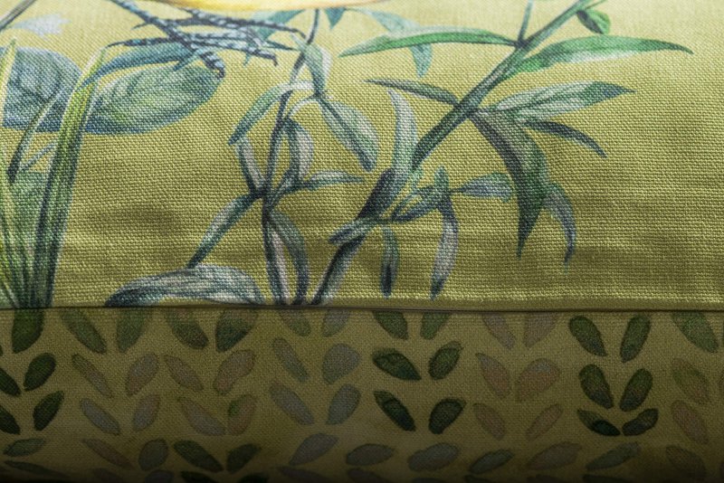 Maison d' Hermine Decorative Pillow Covers 18 x 18 inch Square 100% Cotton Throw Pillow Covers with Invisible Zipper for Living Room Couch Chair Sofas Gifts for Mothers Day - Hesperides - Oiseaux