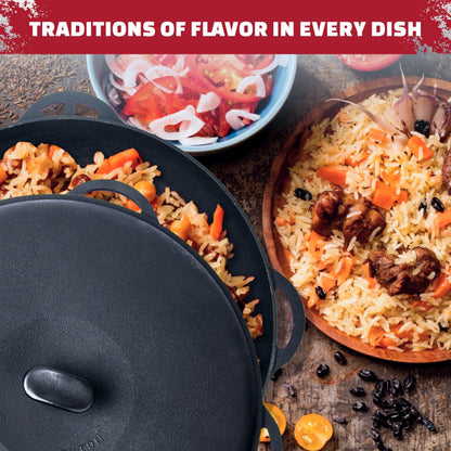 Dutch Oven Pot with Lid Syton 12.5 Quarts (12 L) - Camping Dutch Oven - Cast Iron Cookware Set - Uzbek Kazan Cast Iron – Premium Camping Cookware