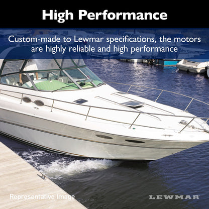 Lewmar 110TT Boat Thruster Kit 1.5 W, Single 5-Blade Propeller, 1.5kW 2.0 HP 12-Volt Motor with Joystick Control, 7-Meter Cable, Thrust Tunnel, Fuse and Holder