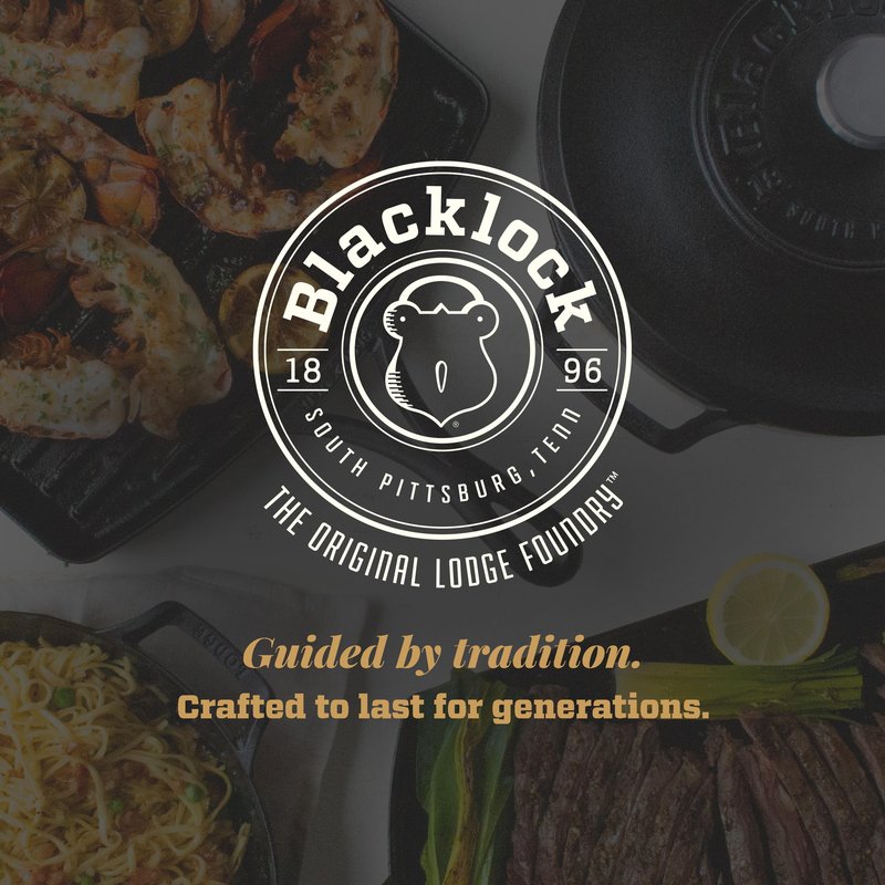 Lodge Blacklock 10" x 20" Cast Iron Double Burner Griddle - Triple Seasoned - For Indoor & Outdoor Cooking - Fits Over Two Burners - Easy Cleanup - Non-Toxic Material