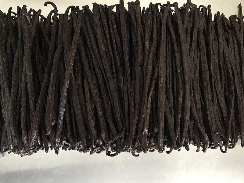 50 Madagascar Organic Vanilla Beans Grade B. Certified USDA Organic. 5"-7" by FITNCLEAN VANILLA for extract, Cooking and Baking. Whole NON-GMO Bourbon Pods