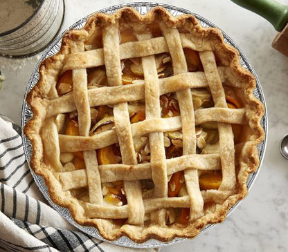 Aluminum Foil Pie Tins - 25 Pack Disposable Baking Pans | Round Foil Plates for Quiche, Tarts & Pies