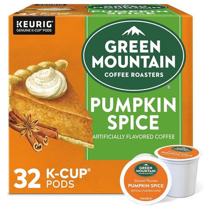 Green Mountain Coffee Roasters Pumpkin Spice Coffee Pods - Seasonal Selection | 32 Count
