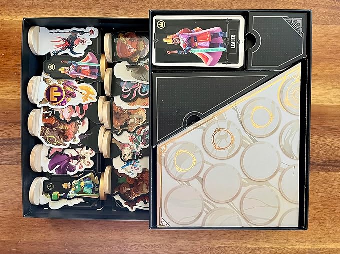 Leaders | Tactical Duel Strategy 2 Player Board Game | Create Alliances Assemble Champions &amp Outsmart Opponents | Quick Competitive Games for Teens Adults &amp Kids Ages 10 &amp Up | 15 Min