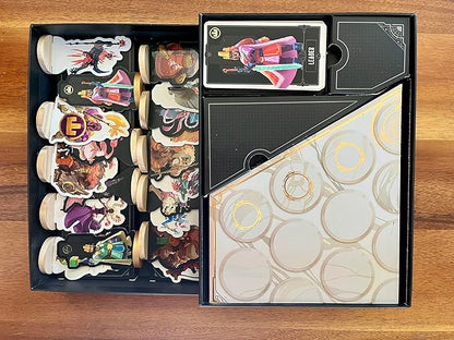 Leaders | Tactical Duel Strategy 2 Player Board Game | Create Alliances Assemble Champions &amp Outsmart Opponents | Quick Competitive Games for Teens Adults &amp Kids Ages 10 &amp Up | 15 Min