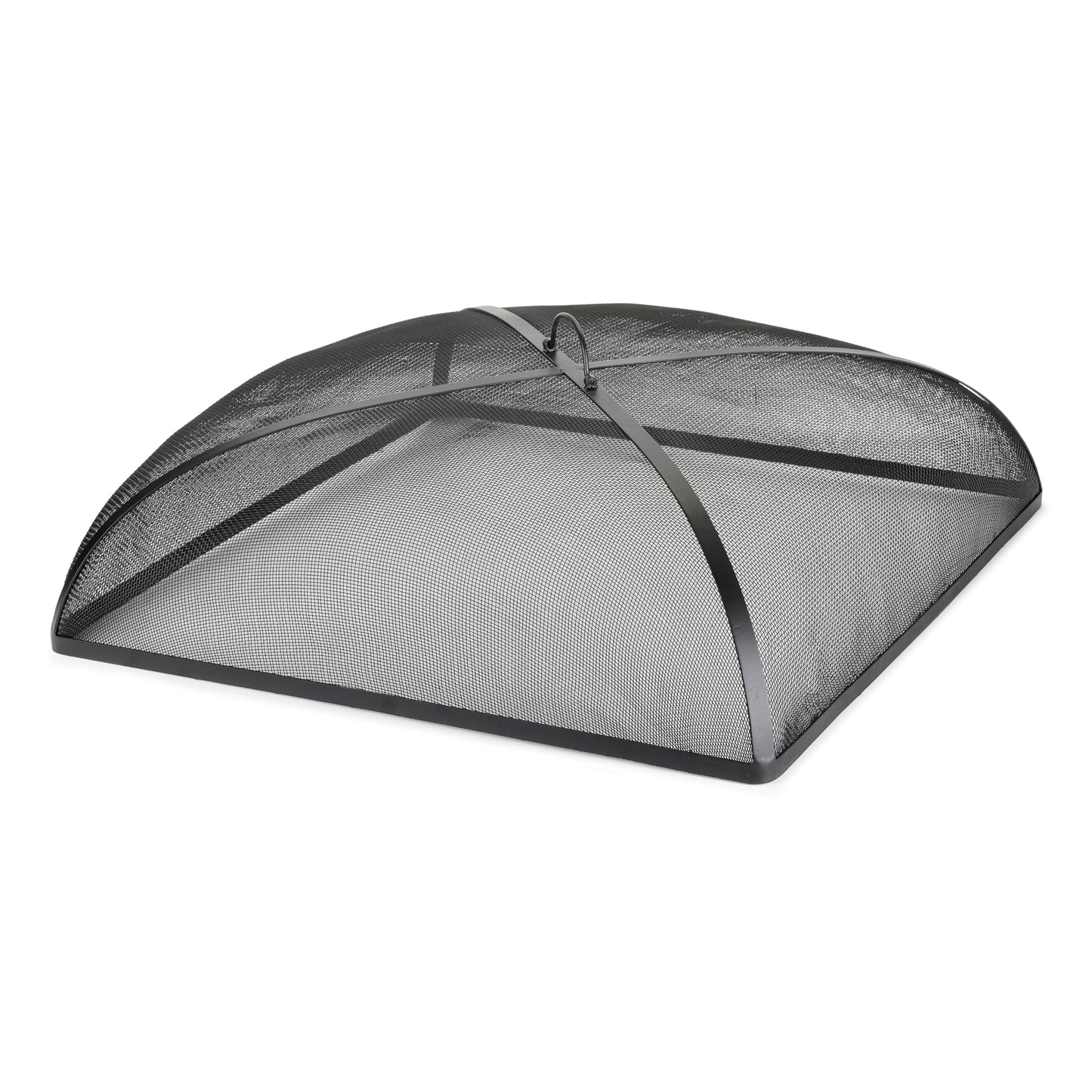Good Directions 782 Heavy Duty Fire Pit Spark Screen Square Cover with Mesh, Handle and Lifter, 30" Square, Black, Patio, Lawn & Garden