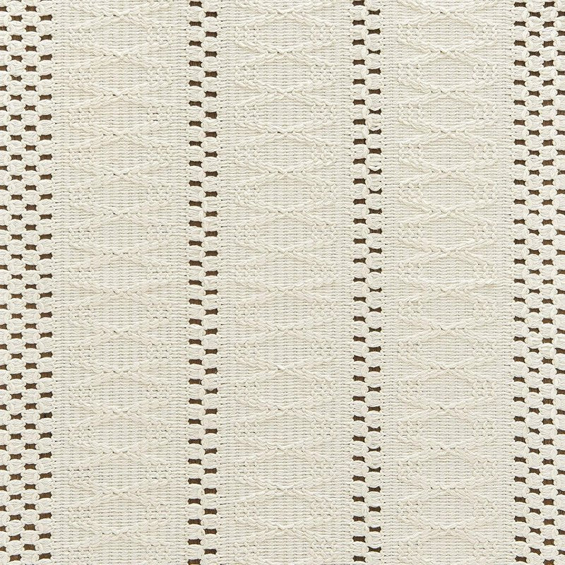 ZeeMart Macrame Style Boho Table Runner, Ivory Table Runners 72 Inches Long, Farmhouse Woven Home Decor, 12x72 Inch, Ivory