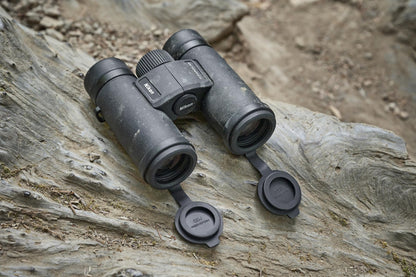 Nikon Monarch M7 10x42 (16766) Black Binoculars Bundle with Lens Pen and Cleaning Cloth, Compact Binoculars for Adults for Hunting, Bird Watching, and Hiking Essentials, Zoom Lightweight Travel