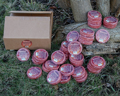 Shefko EasyFire Fire Starters with 30-min. Burn-time Guarantee – Natural Cedar Scent, Clean, All-Weather Quick Flame – 36 Pucks / 144 Fire Starts- Camping Essentials And Emergency Kit / Survival Solution