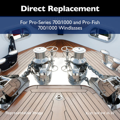 Lewmar Pro Series Gypsy RC 5/16" G4 in Chromed Bronze – Replacement Gypsy for Pro-Series 700/1000 and Pro-Fish 700/1000 Windlasses, Made from Chrome Plated Bronze