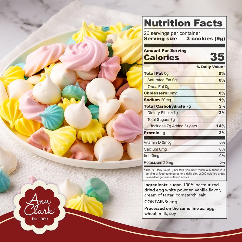 Ann Clark Cookie Cutters Premium Meringue Powder Made in USA, 8 oz
