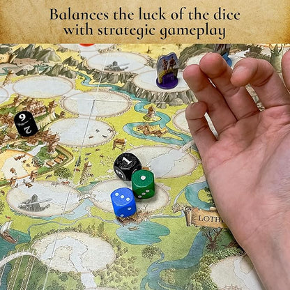 The Lord of The Rings: Adventure to Mount Doom | Family Game | Cooperative Game | Strategy Game