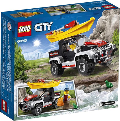 LEGO City Great Vehicles Kayak Adventure 60240 Building Kit (84 Pieces)
