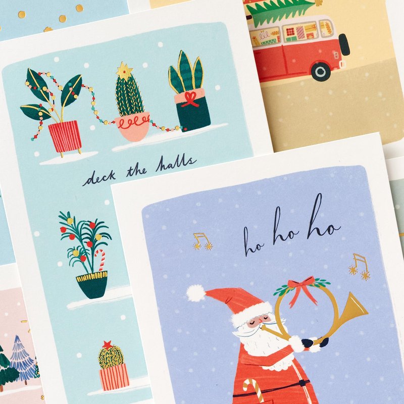 Hallmark Cute Boxed Christmas Card Assortment (24 Cards and Envelopes)