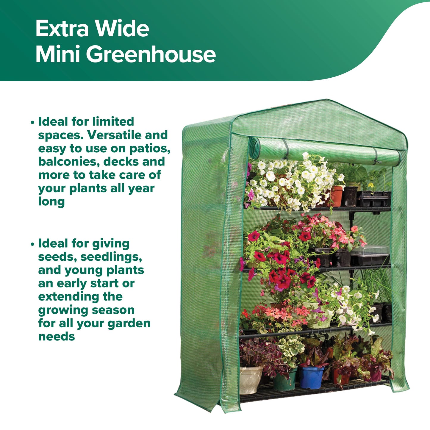 Gardman USA 7600 Greenhouse, 4 Tier