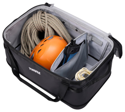Thule Chasm 55L Gear Hauler, Waterproof Base, Internal Pockets and Movable Divider Panels, Zippered lid, Sturdy Grab Handles