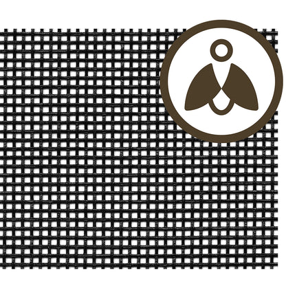 ADFORS Small Insect Screen, 36 inches x 100 Feet Roll - Tiny Insect Replacement Screen for Windows and Doors - Charcoal
