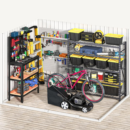 DWVO 7'x5' Large Metal Outdoor Storage Shed, Heavy Duty Tool Storage Sheds for Backyard Patio Lawn - Ideal for Bicycles, Garden Tools, and Lawn Equipment, Easy-to-Assemble, Dark Gray