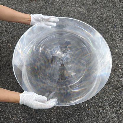 Fresnel Lens Large, Diameter 500mm, Focal Length 600mm, Plastic (Acrylic) Lens for solar collecting, magnifying, solar death ray, solar projector fire starter
