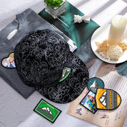 Waydress 60 Pieces Blank Sublimation Patches 6 Shapes Iron-on Blank Fabric Repair Patches Decorative for Hats Clothes Uniforms Jeans Backpacks Vest
