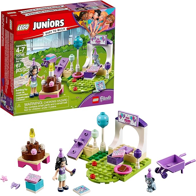LEGO Juniors/4+ Emma's Pet Party 10748 Building Kit (67 Piece)