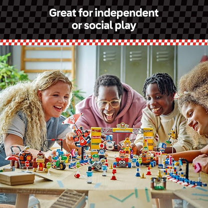 LEGO Super Mario: Mario Kart Baby Peach &amp Grand Prix Set Home Circuit - Nintendo Toy Building Set for Kids Girls and Boys Ages 8+ - Collectible Toy - Gift Idea for Birthdays - 72036