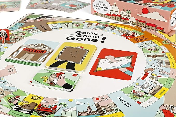 Laurence King Publishing Going Going Gone!: A High-Stakes Board Game