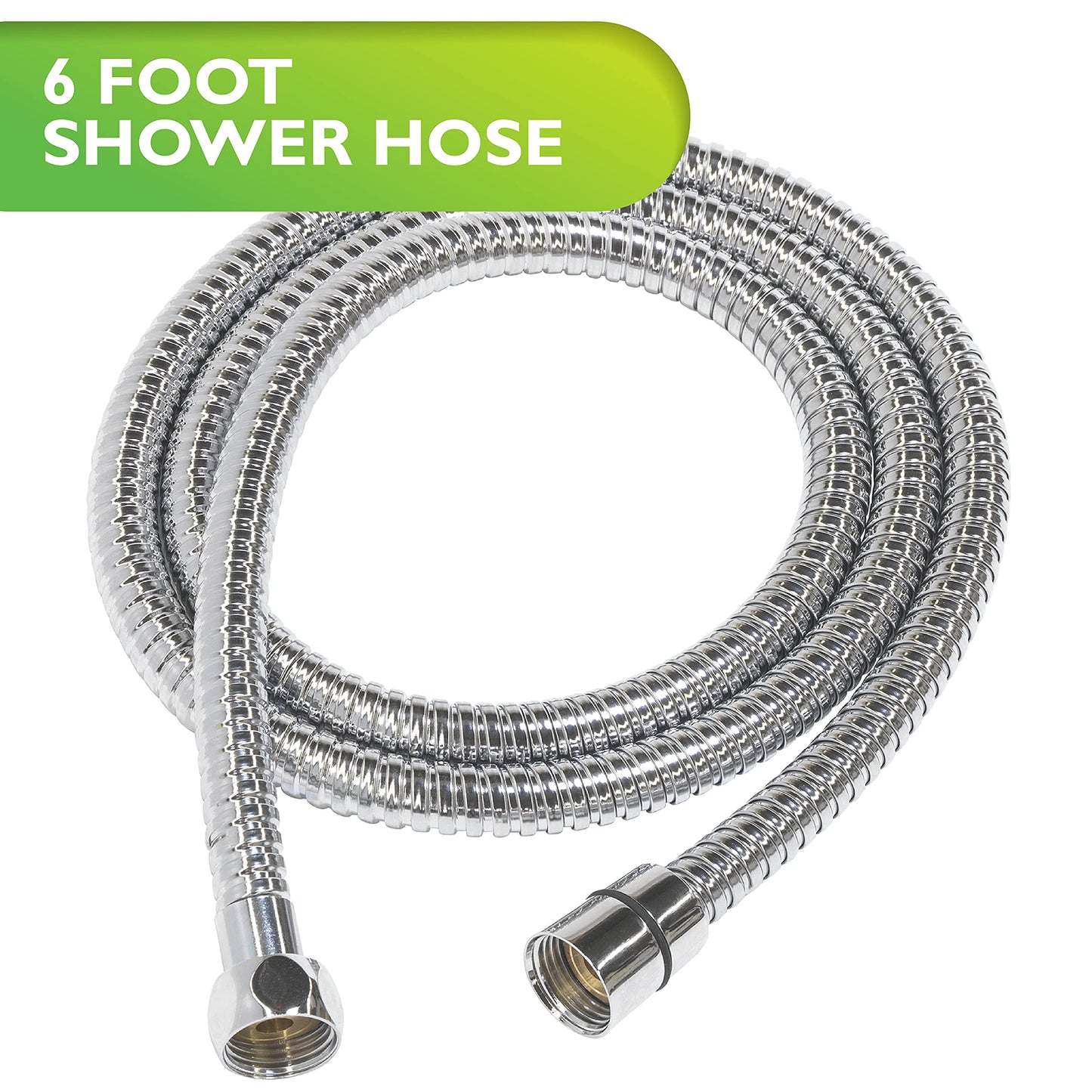 Homewerks 3070-251-CH-B Outdoor Shower Kit with 8-Inch Rain Can and 5-Function Handheld Showerhead Fixture, Chrome