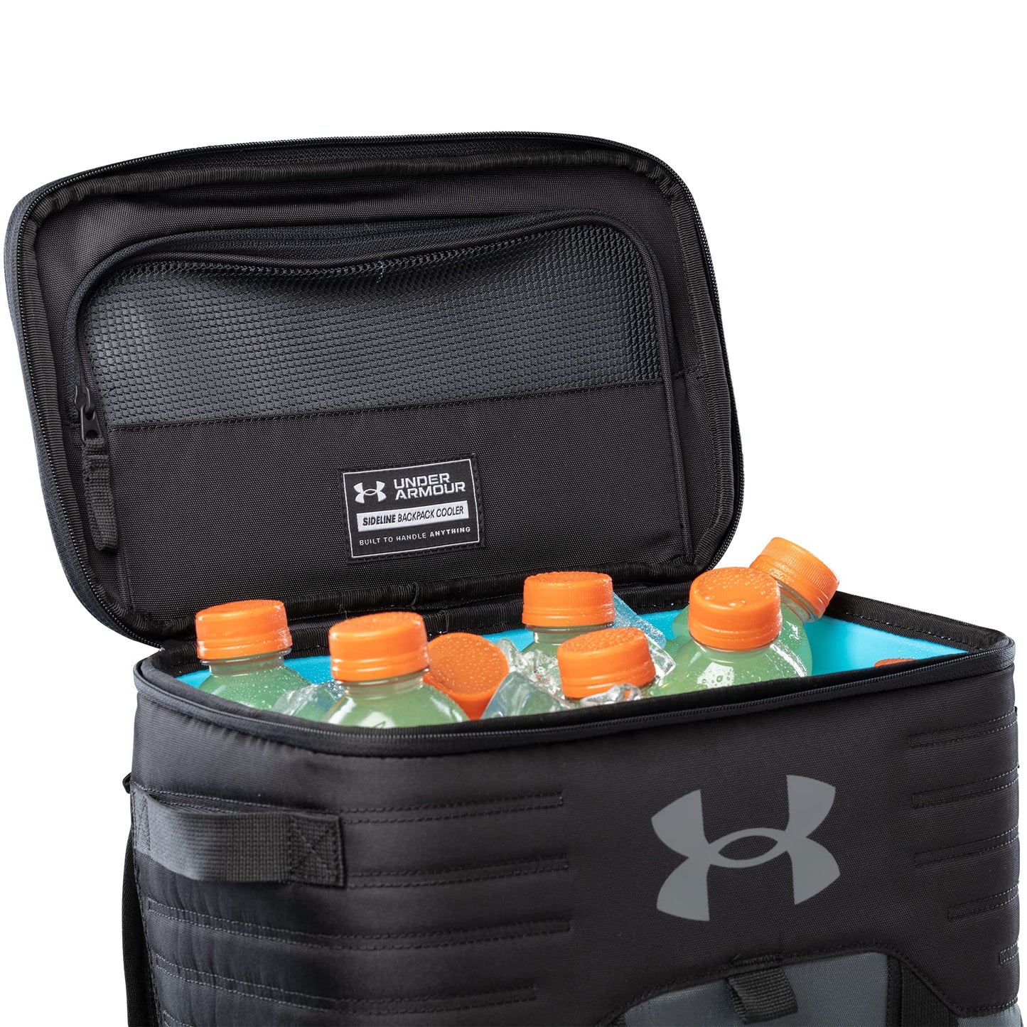 Under Armour Unisex Adult 25-Can UA 25 Can Backpack Cooler, Pitch Grey