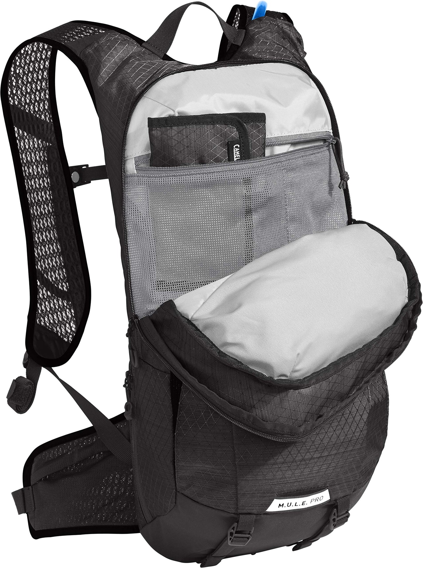 CamelBak M.U.L.E. Pro 14 Bike Hydration Backpack 100oz - Body Mapping Technology, Black
