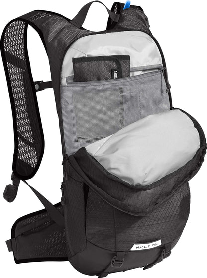 CamelBak M.U.L.E. Pro 14 Bike Hydration Backpack 100oz - Body Mapping Technology, Black