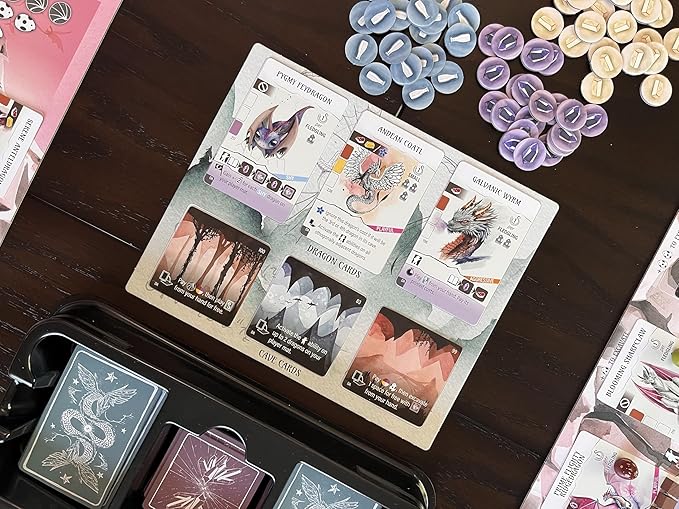 Stonemaier Games: Wyrmspan: Dragon Academy Expansion by Connie Vogelmann | Add to Wyrmspan Strategy Board Game | Discover Fledgling Dragons &amp Train Them for Fun New Abilities | 1-5 Players 120 Mi