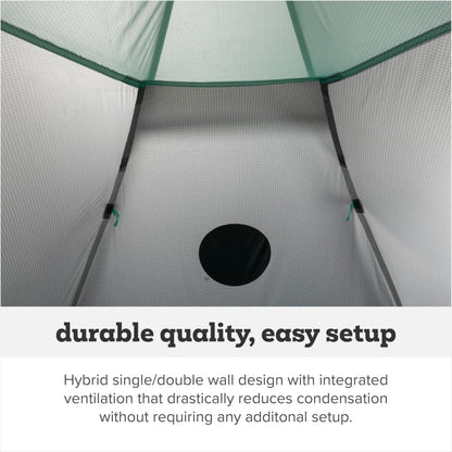 Big Agnes Sarvis VST - Backpacking Tent for Camping, 3 Season, Ultralight, 2 Person