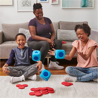 Spin Master Games Left Center Right Giant Edition Family Game for Indoor &amp Outdoor Fun with Big Oversized Board Easter Gift 2-4 Players Ages 6 &amp Up