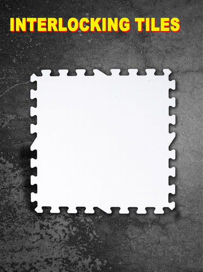 kasifei Hockey Synthetic Ice Tiles (12 Pack, 23.5 SQFT) - Dryland Flooring Tiles - Build Your Own Year-Round Hockey Training Surface - Easy to Assemble