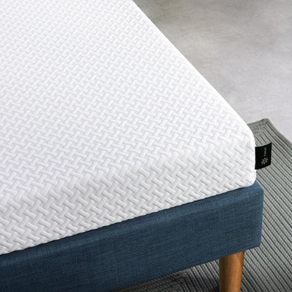 ZINUS 6 Inch Twin Memory Foam Mattress - Cooling Essential Design, Medium Feel, Fiberglass Free, Safe Materials