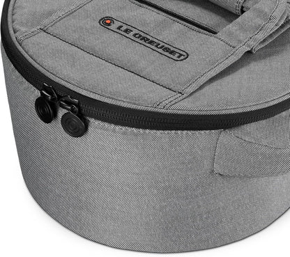 Le Creuset Round Dutch Oven Tote Bag - 15-Inch, Stylish Noir Design for Easy Transport