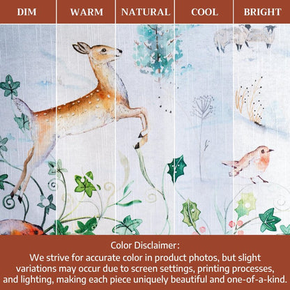 Maison d' Hermine Table Cloth Square Table 100% Cotton 60 x 60 Inches Fall Tablecloth Reusable Everyday Use for Thanksgiving Christmas Decorations Dining Farmhouse Party (Snowy World)