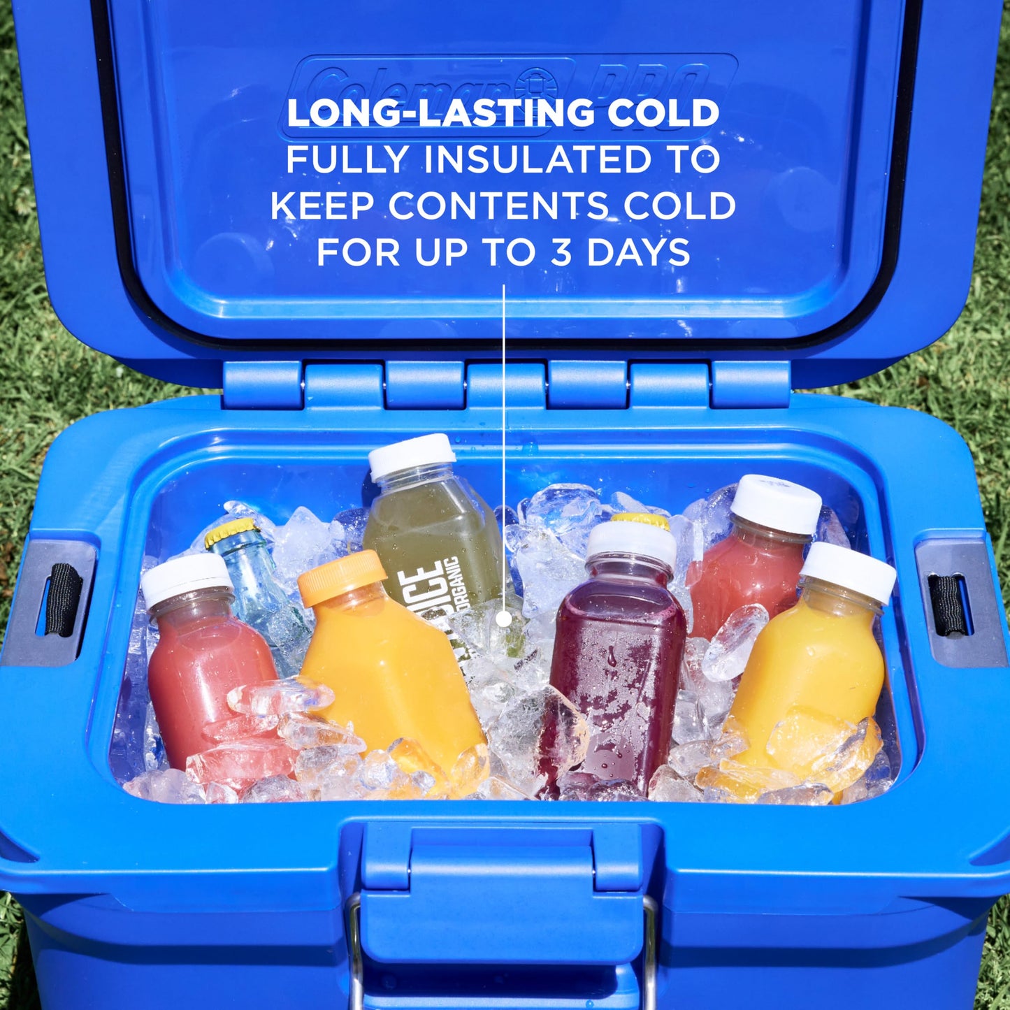 Coleman Pro Heavy-Duty 25qt Ultra-Light Premium Hard Cooler, Extra-Thick Insulation Keeps Ice up to 3 Days, 36-Can Capacity