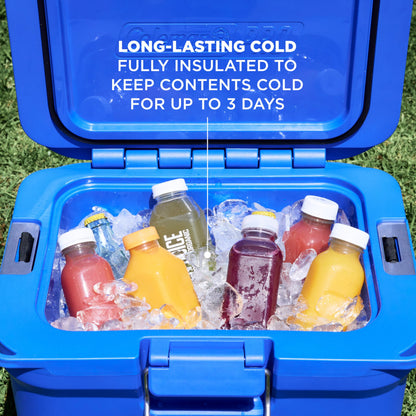 Coleman Pro Heavy-Duty 25qt Ultra-Light Premium Hard Cooler, Extra-Thick Insulation Keeps Ice up to 3 Days, 36-Can Capacity