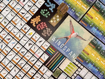 Stonemaier Games: Wingspan (Base Game) by Elizabeth Hargrave | A Relaxing Award-Winning Strategy Board Game About Collecting Birds for Adults and Family | 1-5 Players 70 Mins