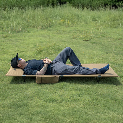 ONETIGRIS SUPRAGRIS Camping Cot, Support Up to 400lbs, Lightweight Comfortable Folding Bed for Camping, Hiking, Backpacking, Travel, Car Trips, Office Nap