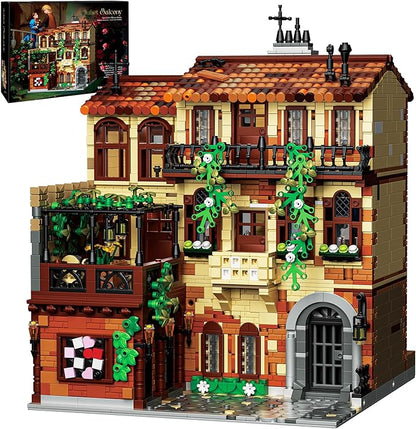 3800 Pcs Jules Castle House Building Set 13 Inch Large MOC Romantic Love Story - Italian Renaissance Architecture Kit Compatible with Lego Ideal Valentine's Gift for AdultsLovers Him Her Girls 14+