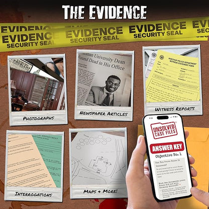 Unsolved Case Files | Cahill Max - Cold Case Murder Mystery Game - Can You Solve The Crime?