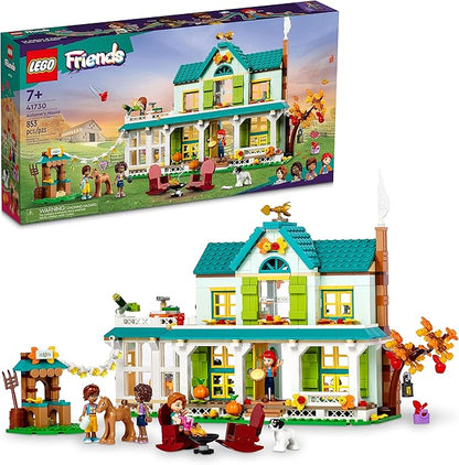 LEGO Friends Autumn's House 41730 Dolls House Playset with Accessories Toy Horse &amp Mia Mini-Doll Toys for Girls and Boys 7 Plus Years Old Birthday Gift Idea