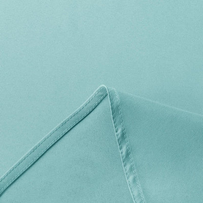 sancua Rectangle Tablecloth - 60 x 120 Inch - Stain and Wrinkle Resistant Washable Polyester Table Cloth, Decorative Fabric Table Cover for Dining Tables, Buffet Parties and Camping, Turquoise