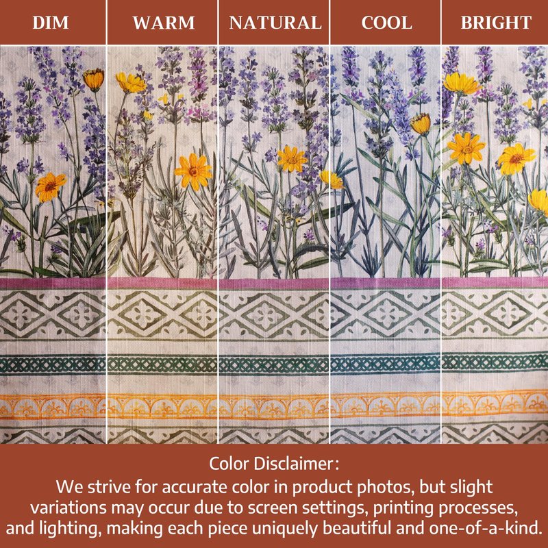 Maison d' Hermine Table Cloth Rectangle Table 100% Cotton 70 x 108 Inches Tablecloth Reusable Decorative for Dining Kitchen Room Farmhouse Home Gifts for Mothers Day Spring Summer - Fanny Lavender