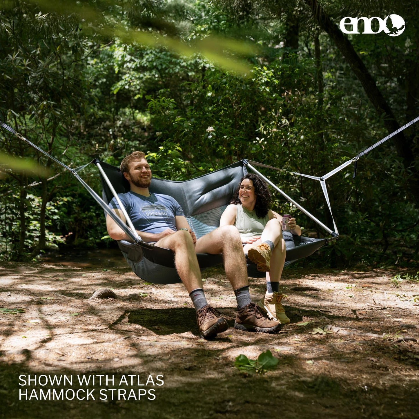 ENO DoubleLoft Hammock Chair Atlantic Blue